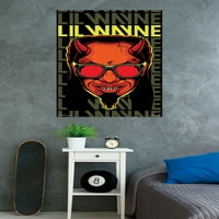 Plakat na zidu s likom Lil Vein - vraga, 22.375 34
