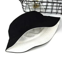 Ljetna panama Amelid, zaštita od sunca, reverzibilni dizajn, pamučni jednobojni šešir, vanjska ribarska kapa za žene i muškarce