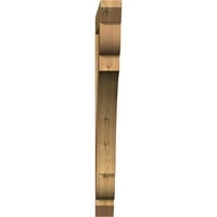Ekena Millwork 4 W 44 D 44 H Olimpijska sloj grubo pilana nosač, zapadni crveni cedar