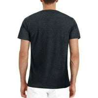 Muška majica kratkih rukava U prodaji, muška košulja kratkih rukava U prodaji, osnovna jednobojna bluza u čistoj boji, Majica s gornjim