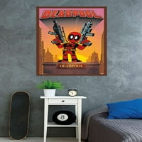 Comics Comics-plakat na zidu s kipom Deadpoola, 22.375 34