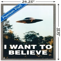 X -Files - želim vjerovati plakatu na zidu, 22.375 34