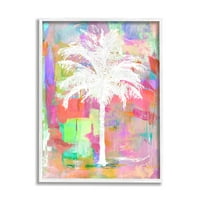 Zidna umjetnost u okvirima tropske bijele palme, 14, dizajn Kristen du
