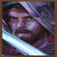 Ratovi zvijezda: Obi-Van Kenobi - zidni poster s portretom Obi-Van, uokviren 14.725 22.375