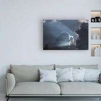 Zaštitni znak likovna umjetnost 'Približavanje Storm 2' platnena umjetnost Kurt Shaffer fotografije