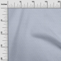 Jednobojna svilena prugasta tkanina s geometrijskim uzorkom ševrona širine dvorišta
