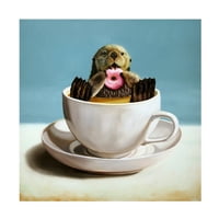 Lucia Heffernan 'Otterly Delicious' Canvas Art