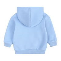 Dukserice za dječake pulover dukserica za djecu jednobojni kaput s kapuljačom za bebe