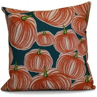 Jednostavno Daisy 16 16 Pumpkins-a-Pernty Geometric Print Jastuk