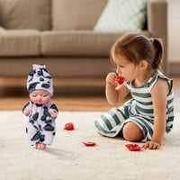 Danas u prodaji Slatke mekane lutke za bebe, PVC + pamučne lutke za bebe s kompletom odjeće, lutke realističnog izgleda pravi su