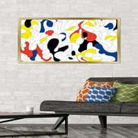 Zidni poster s apstraktnim geometrijskim slikarstvom, 22.375 34