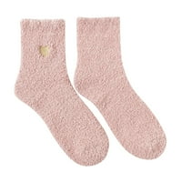 Crne čarape za malu djecu veličina djevojčice par ženskih ležernih čarapa sa slatkim printom i pamučnim uzorkom ženske čarape udobne