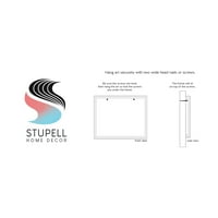 Stupell Industries skupljaju fraza biljke grafičke umjetnosti bijela uokvirena umjetnička print zidna umjetnost, dizajn Katrina Pete