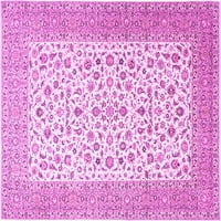 Tradicionalne pravokutne perzijske prostirke u ružičastoj boji tvrtke, 4' 6'