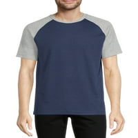 George muška majica s kratkim rukavima Raglan Colorblock, do veličine 3xl