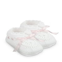 Čarape za djevojčice čarape za dječake ručno pletene vrpce čizme za dječji krevetić, par