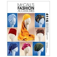 Turban, traka za glavu i kape za djevojčice-sve veličine u jednoj omotnici - *uzorak za šivanje*