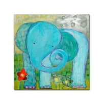 Zaštitni znak likovna umjetnost 'Sve je dobro slon' platno umjetnost Wyanne