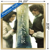 Outlander - plakat s ključnim umjetničkim zidom, 22.375 34