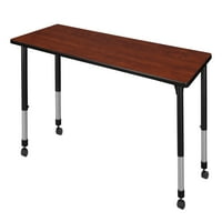 Pokretni stol u učionici s podesivom visinom od 60 30 - trešnja