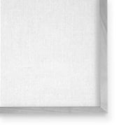 Stupell Industries Bijeli tigar izbliza crno -bijela fotografija uokvirena umjetnička print zidna umjetnost, 24x30, od strane Design