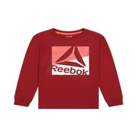 Reebok Boys aktivna grafička majica s dugim rukavima, veličine 4-18