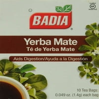 Badia biljni čaj bez glutena Jerba Mate u vrećicama, e-mail