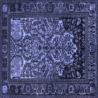Tvrtka alt pere u stroju pravokutne tradicionalne perzijske plave prostirke za unutarnje prostore, 7 '10'