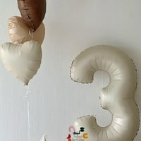Baloni s brojem seta od A. B. atraktivni dekorativni visoki sjaj maketa scene obljetnica zabava folijski balon za rođendansku zabavu
