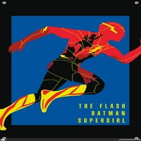 Zidni poster iz stripa flash Heroes s gumbima, 14.725 22.375
