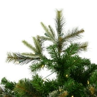 Umjetno božićno drvce od kašmirskog bora od 24, topla bijela LED svjetla od 2
