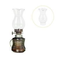 Stakleni abažur za lampu zamjena ulja i kerozina svjetiljke za dimnjake svjetlosne kuglice Pribor Prozirni Antikni Abažuri