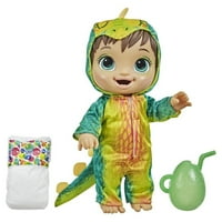 Lutka za bebe u dobi od godinu dana i više, Stegosaurus piće, urin, Igračka dinosaura, Smeđa Kosa