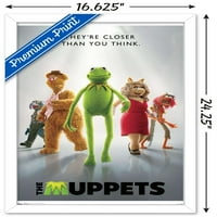 Zidni plakat grupe Muppets, 14.725 22.375