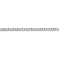 Kabelski lanac od čistog srebra