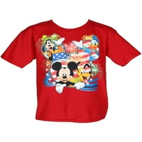 Disney Kid's Mickey Mouse Pluton Goofy Donald Americana majica