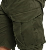 Rasprodaja Muške kratke hlače ljetne teretne kratke hlače labave Ležerne Muške teretne kratke hlače s više džepova za trčanje na