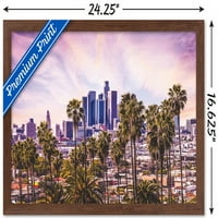 Gradski pejzaži-Los Angeles, Kalifornija pastelni zidni poster, 14.725 22.375