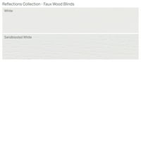 Zbirka prilagođenih refleksija, 2 Bežični bledani sjenila, bijela, 1 2 Širina 48 Duljina