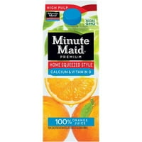 Minute sluškinje premium home stisnutog stila kalcij i vitamin d visoke pulp sok od naranče, fl. Oz