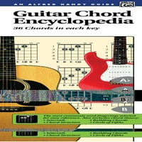 Enciklopedija akorda gitare: akordi u svakom ključu, knjiga uvezana češljem