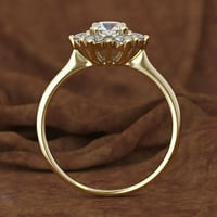 Nakit prstenovi ženski Kreativni prstenovi s dijamantima i pahuljicama od cirkona, nakit poklon pribor za žene