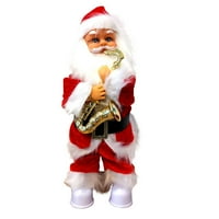 Dekoracija božićnih igračaka uz pjevanje i pokretnu glazbu Djeda Mraza