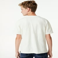 Oprane majice s uzorkom za dječake labave građe, veličine 4-18