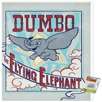 Disnejev Dumbo cirkus plakat, zidni plakat s gumbima, 22.375 34