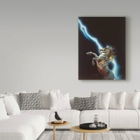 Zaštitni znak likovna umjetnost 'Ghost Rider' platno umjetnost Kirk Reinert