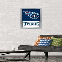 Tennessee Titans - zidni poster s logotipom, 14.725 22.375