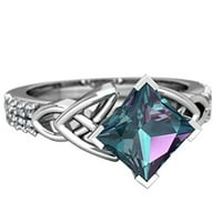 Ženski zaručnički prsten u obliku punog dijamanta, prsten u obliku ljubavi, Modni dijamantni vjenčani prsten s navojem za djevojku