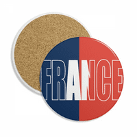Naziv zastave zemlje Francuska stalak šalica šalica zaštita countertops upijajući kamen