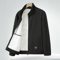 Muški vrhovi proljetno-jesenska moda za slobodno vrijeme Retro kaput s džepovima s patentnim zatvaračem gornja jakna